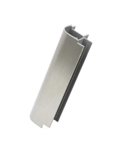 Plinth corner 90° H150mm aluminum