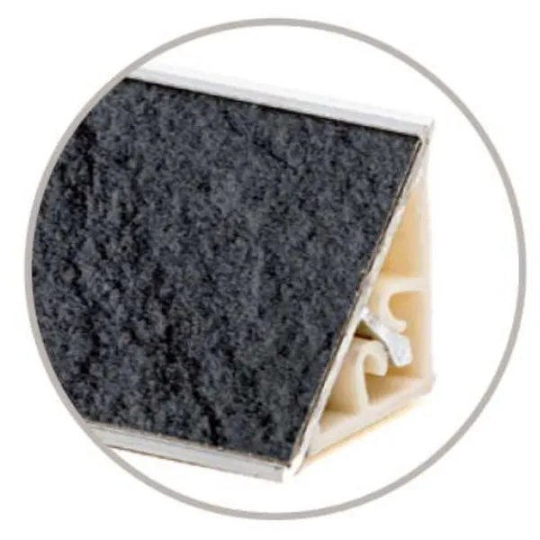 Backsplash L4000mm plastic black