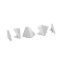 Backsplash accessories white