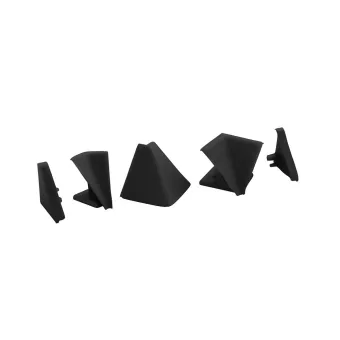 Backsplash accessories black