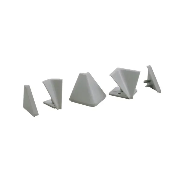 Backsplash accessories light gray