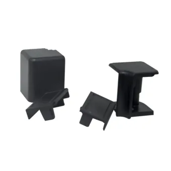 Staljuostės priedai juodi