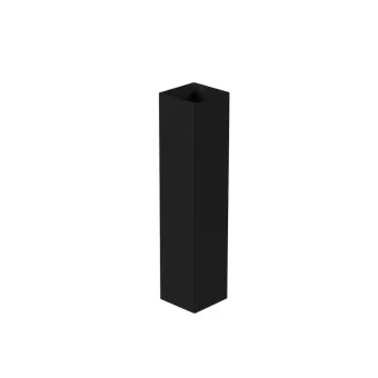 Profilis vertikalus 80x80mm, L3850mm, juoda