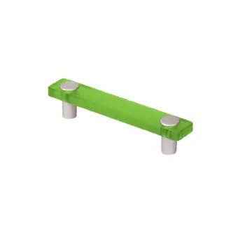 Handle, for children's room, 96/126mm green