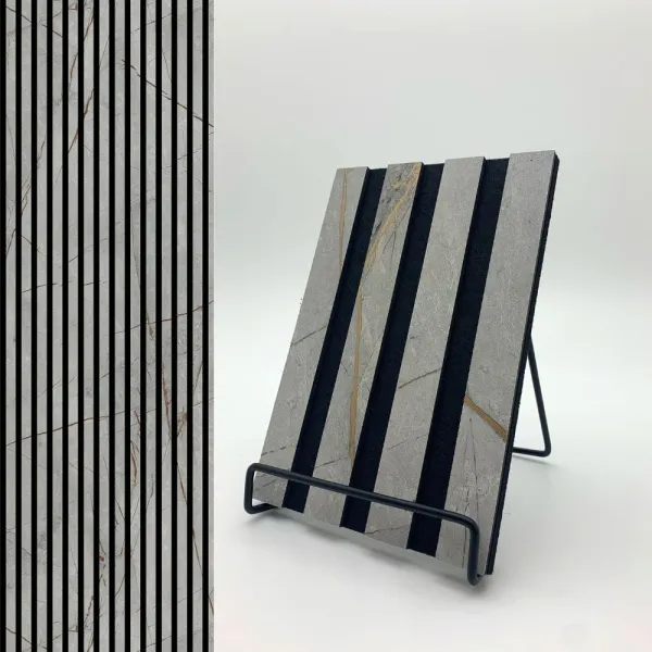 Acoustic panel AP LIMESTONE Grey, 2800x600x10mm, NA