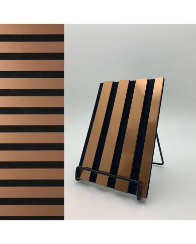 Acoustic panel AP Copper brushed AR, 2800x600x10,5mm, NA