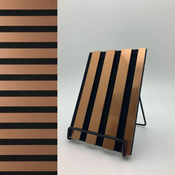 Plokštė akustinė AP Copper brushed AR, 2800x600x10,5mm, NA