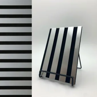 Acoustic panel AP Silver brushed, 2800x600x10,5mm, NA