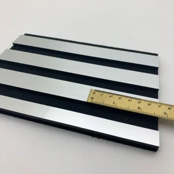 Plokštė akustinė AP Silver brushed, 2800x600x10,5mm, NA