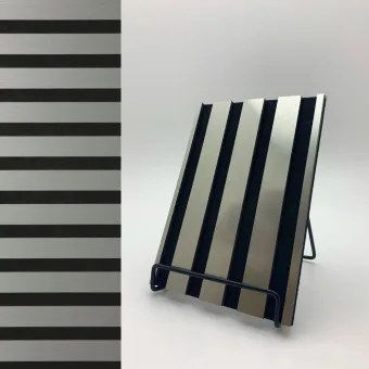 Acoustic panel AP Green Steel brushed AR, 2800x600x10,5mm, NA