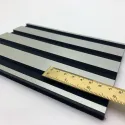 Acoustic panel AP Green Steel brushed AR, 2800x600x10,5mm, NA