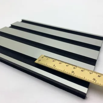 Acoustic panel AP Green Steel brushed AR, 2800x600x10,5mm, NA