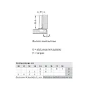 Hinge Metalla 310 Clip 110° full-overlay, soft-close, 48/6, nickel