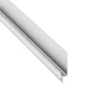 Aluminium handle profile 2500x19.8x40mm, matt chrome