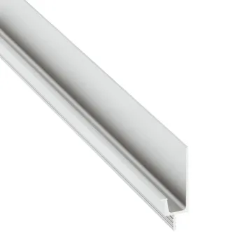 Aluminium handle profile 2500x19.8x40mm, matt chrome