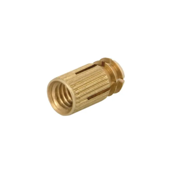 Įvorė išsipečianti, M4 vidinis sriegis, 5x8mm, žalvaris