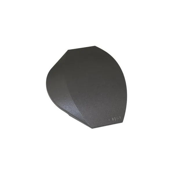Cable Duct End covers for soft cable duct, W150 mm, grey