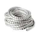 Cable Tube Ø 25 including cable guide, 20 m roll, white