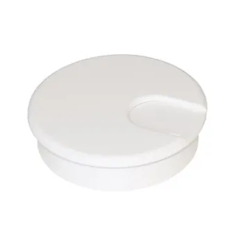 Cable Grommet Axessline, Large, Ø 80 mm, white