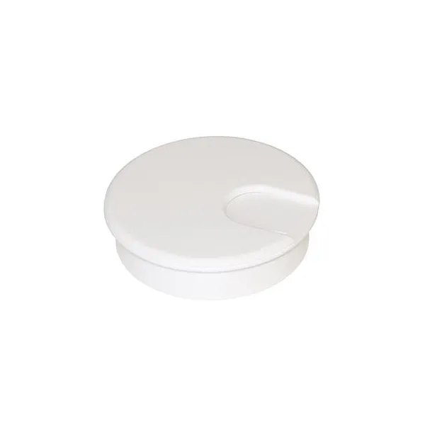Cable Grommet Axessline, Large, Ø 80 mm, white