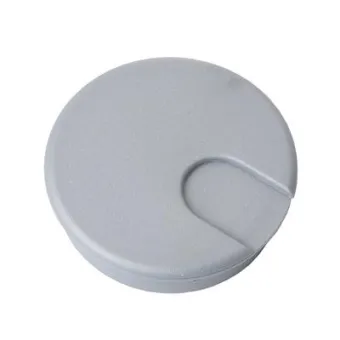 Cable Grommet Axessline, Large, Ø 80 mm, silver