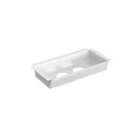 Mounting tray for 2 Powerdots, white