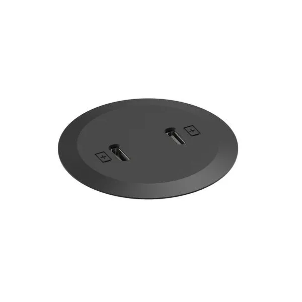 Rozečių blokas PowerDot Mini 52 2xUSB-C max 30W, juoda