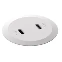 Rozečių blokas PowerDot Mini 52 2xUSB-C 30W 3PC, balta