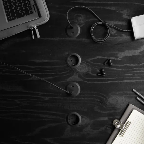 Power distributing unit PowerDot Mini 52, 2 USB-C charger 30W, 3PC, black