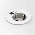 Rozečių blokas PowerDot Compact 60 1xF 1xlizdas laidams, balta