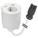 Rozečių blokas PowerDot 13 1xF 1xUSB-A 1xHDMI 3PC, balta