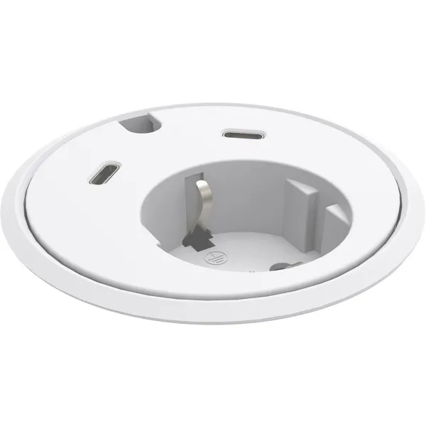 Rozečių blokas PowerDot 17 1xF 2xUSB-C 30W 1xlizdas laidams 3PC, balta