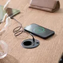 Power distributing unit PowerDot17, 1 socket type F, 2 USB-C charger 30W, 1 cable grommet, 3PC, blac