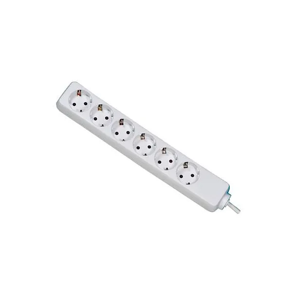 Ilgintuvas Power Strip, 6xF laidas, L1500, balta