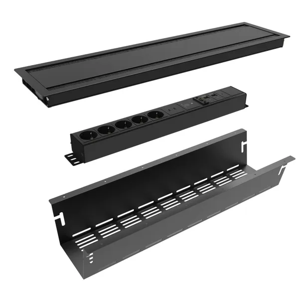 Conference Axessline, Kit including PDU, large, black