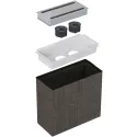 Conference Kit 01 Powerdot, Including 2 Powerdot 10 type F, small, silver