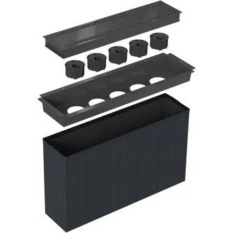 Conference Kit 02 Powerdot, Including 5 Powerdot 10 type F, large, black