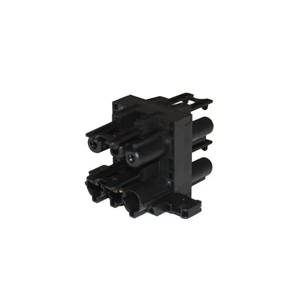 Šakotuvas 3PC Axessline, T-jungtis 1/3, juoda
