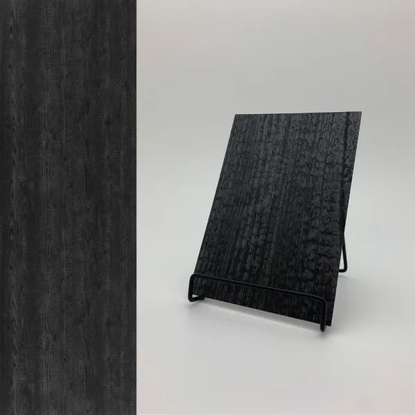 Decorative panel WL Carbonized Wood, 2600x1000x1,1mm, NA