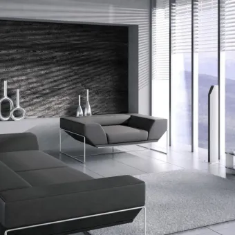 Decorative panel WL Carbonized Wood, 2600x1000x1,1mm, NA