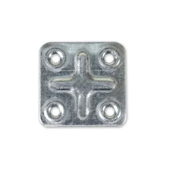 Connection plate 40x40mm, steel, zinc