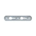 Plate for haning cupboards, double, steel, zinc