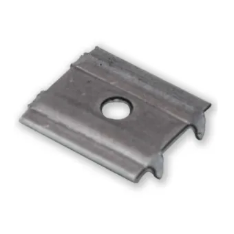 Backrest retaining plate, steel, zinc