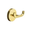 Double Hook Calm, D45x38mm, polished brass