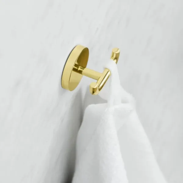Pakabėlė dviguba Calm, D45x38mm, poliruotas žalvaris
