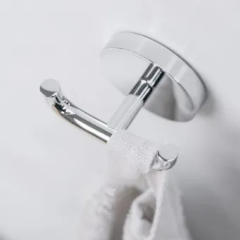 Double Hook Calm, D45x38mm, polished chrome
