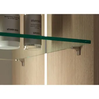 Shelf support K-LINE , for drill hole Ø5mm, nickel plated