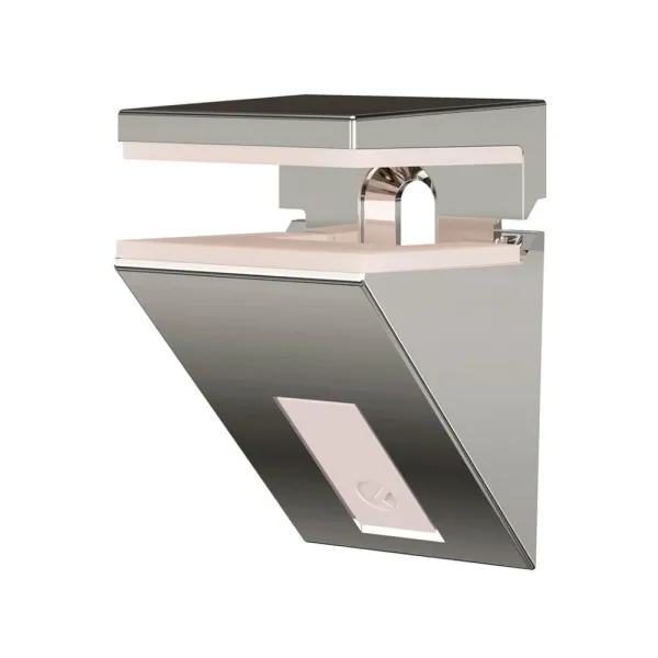 Glass shelf support KALABRONE MINI, for shelf 5-10mm, chrome