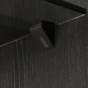Glass shelf support KALABRONE MINI, for shelf 5-10mm, chrome