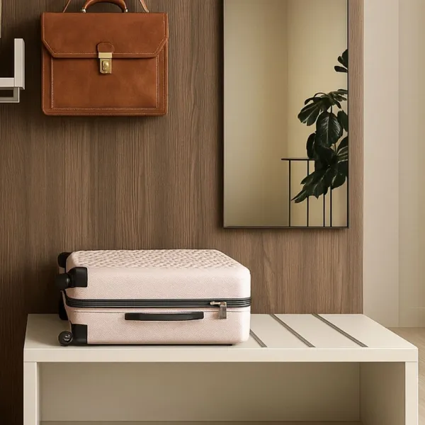 Aliuminium profile for shoe shelf 1673, L3000mm, brown metal grey